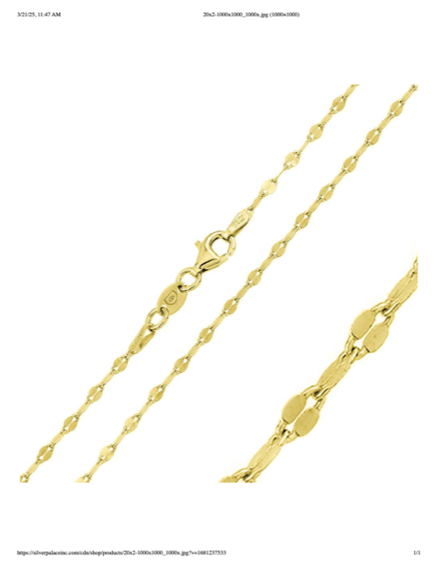 Paperclip Link necklace