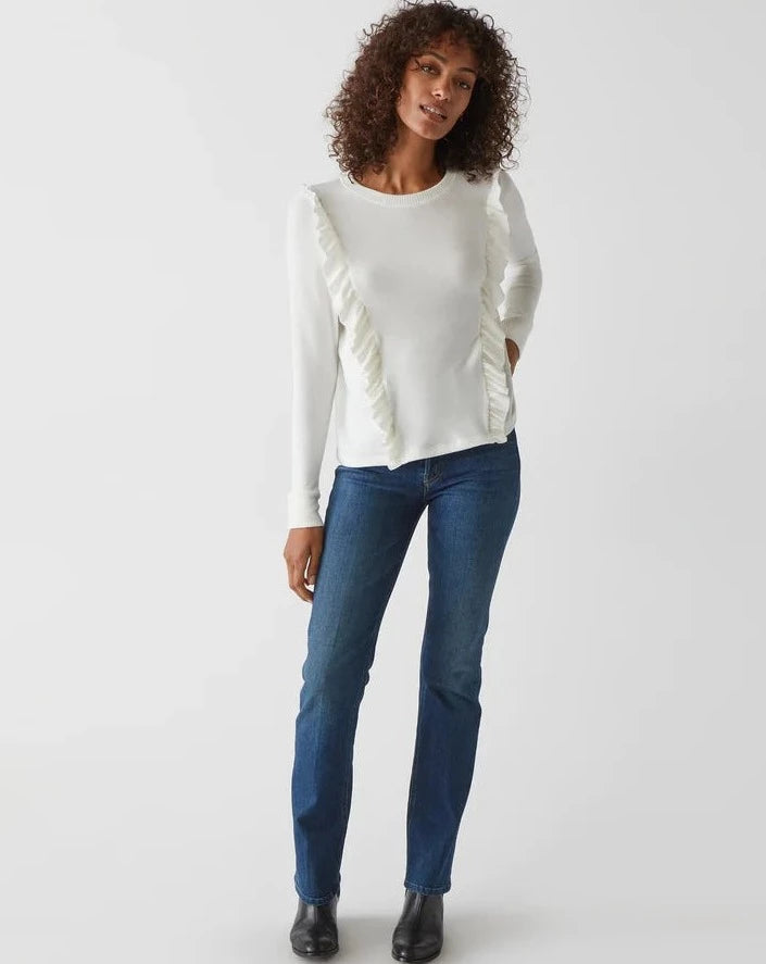 Kristi Top with Ruffle Detail