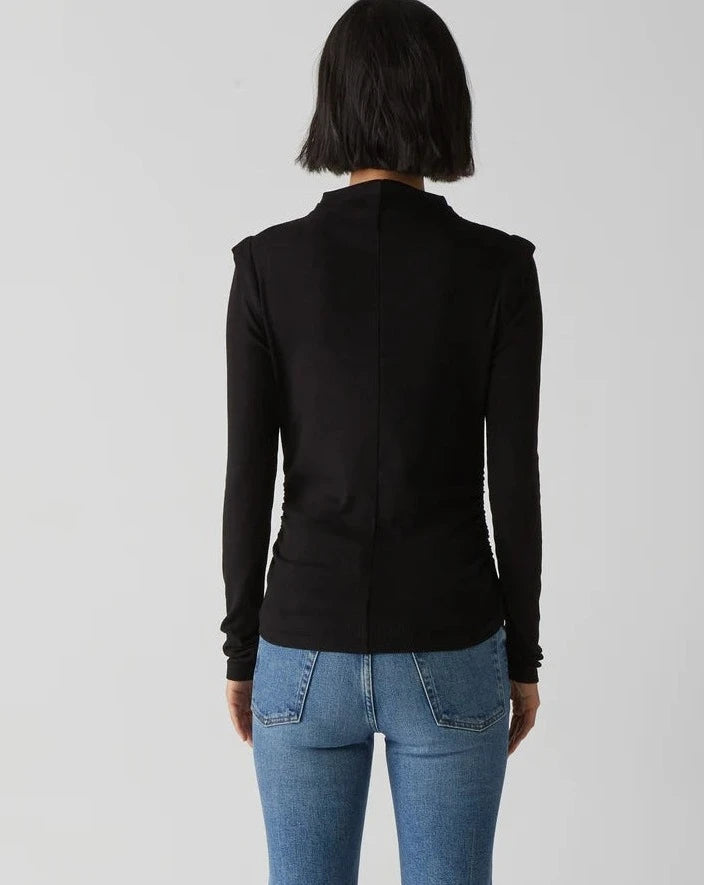 DENISE MOCK NECK TEE