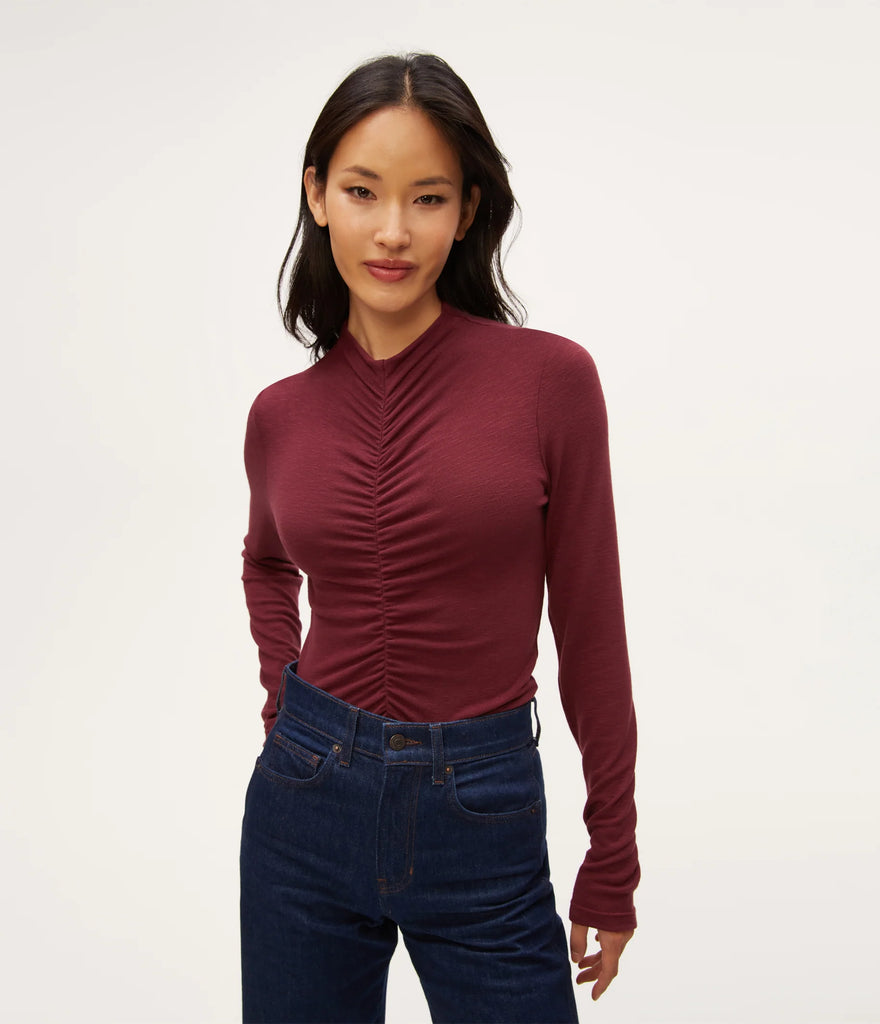 Evelyn Ruched Top