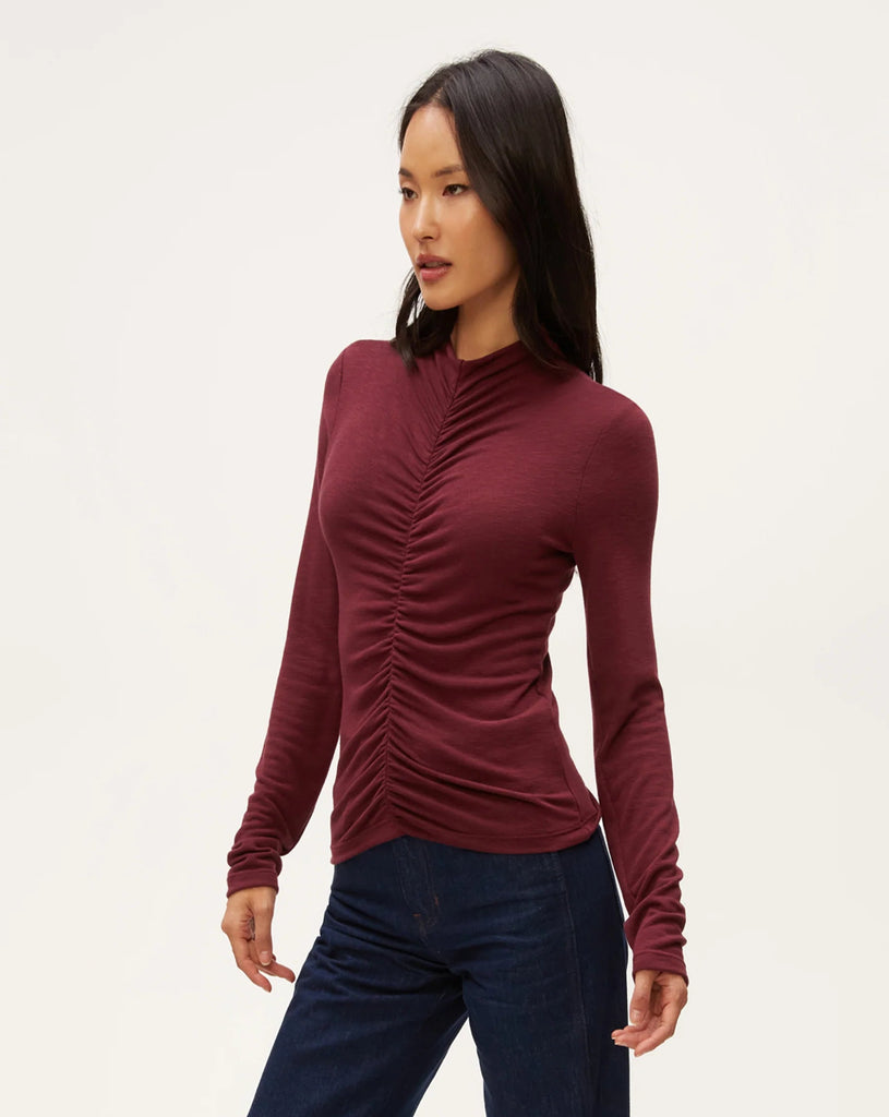 Evelyn Ruched Top