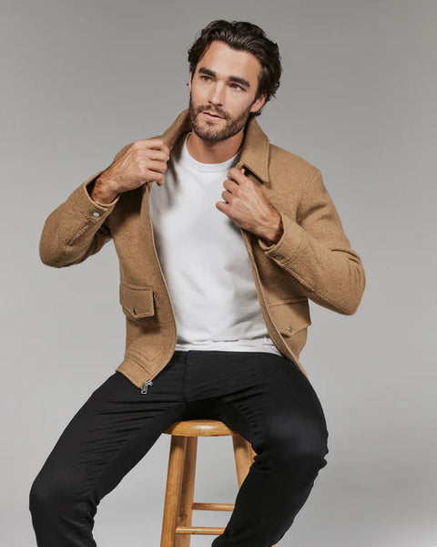 BOUCLE ZIP JACKET – CHATOboutique