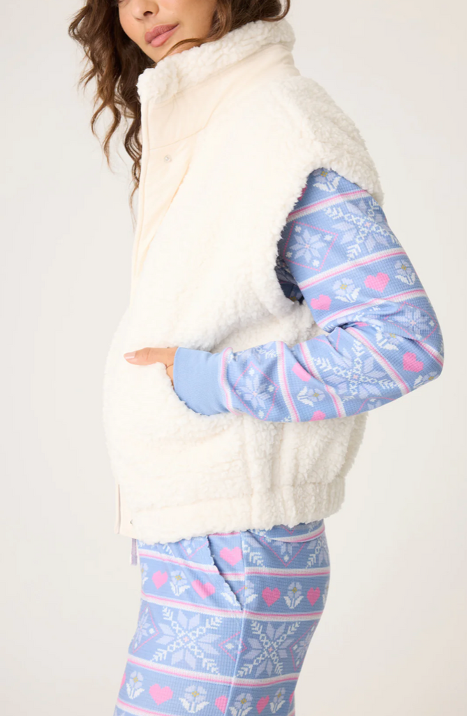 Campfire Cozy Sherpa Vest