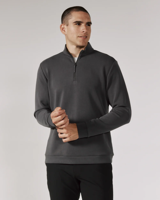 REV QUARTER-ZIP ANTHRACITE