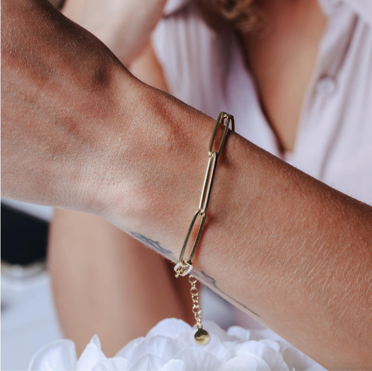 Paperclip Adjustable Bracelet