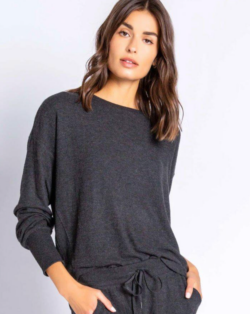 l/s Top Peachy Color