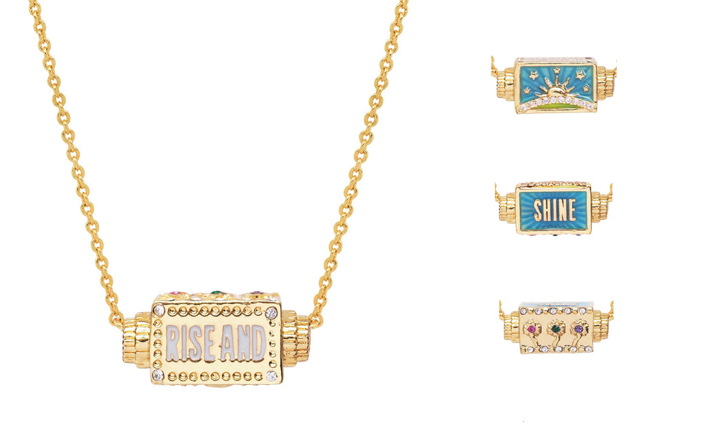 Rise and Shine Spinner Necklace