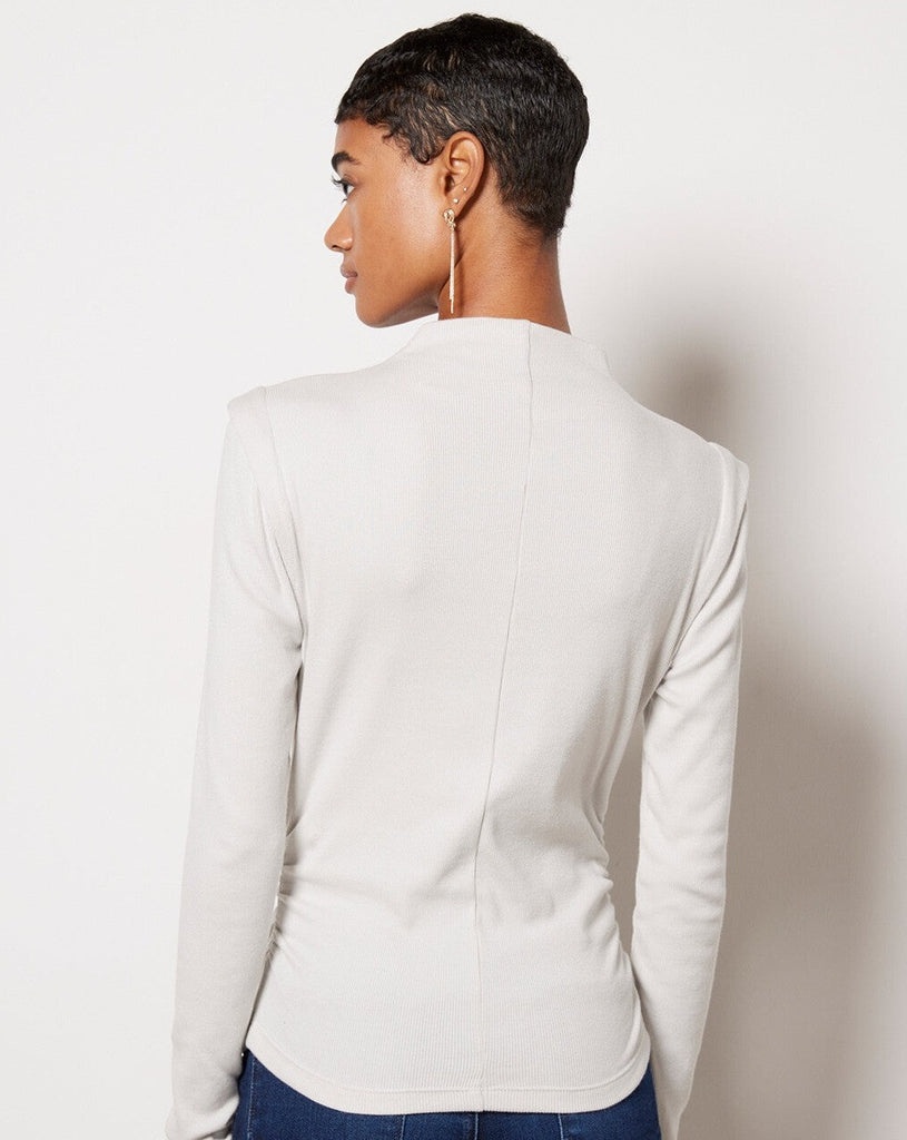 DENISE MOCK NECK TEE