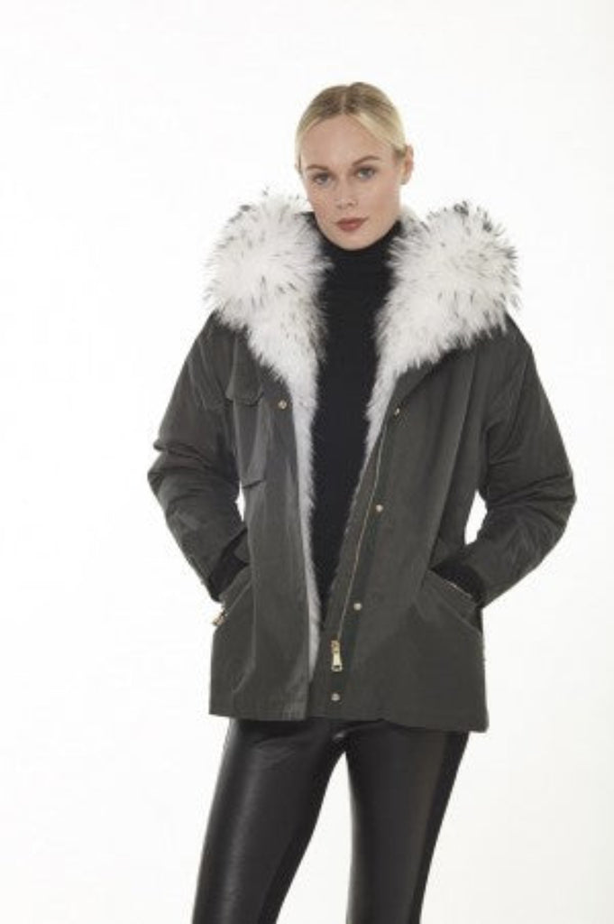 Full Lined Hood Parka Pine