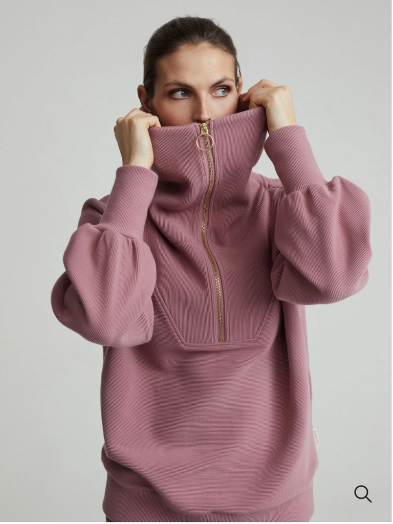 Vine Half Zip Pullover, Nostalgia Rose