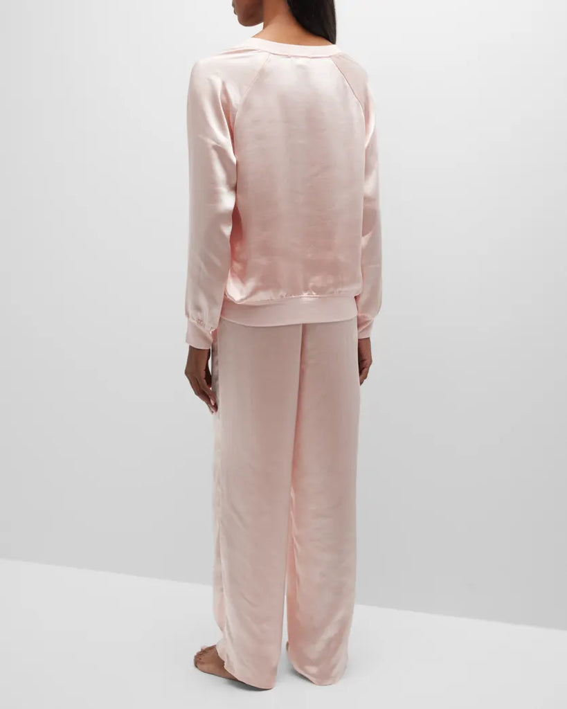 LUXE ALOE SILK BANDED PANT