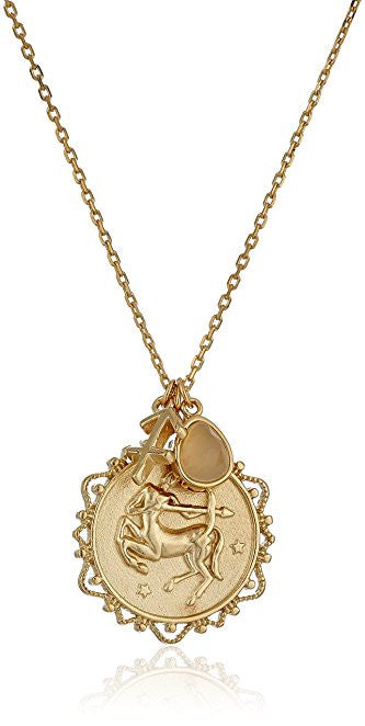 Engraved Sagittarius Necklace