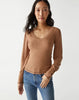 PETRA PUFF SLEEVE V-NECK TOP