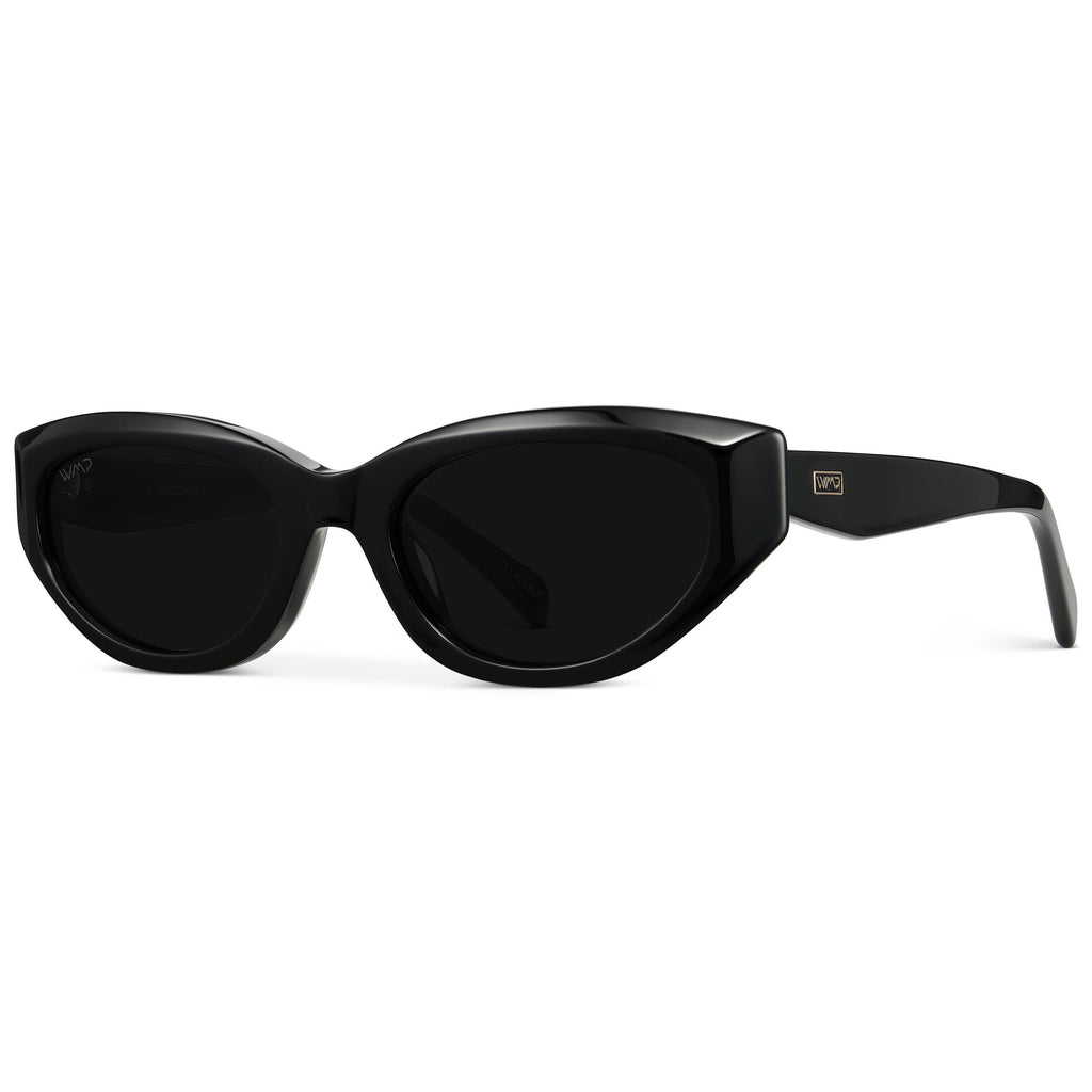 Loretta - Women’s Cat Eye Polarized Sunglasses : Toffee Brown / Oak Brown Gradient Lens