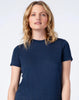 S/S Tee Bck T Bas Navy