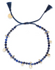 Handmade Bracelet with Gold Discs and Stones