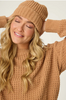 Beanie Cozy Chenille Waffle