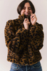 Leopard Puff Sleeve Jacket