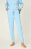 Sweater Weather Light Sky Banded Pants