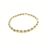 Gold and Pearl Waterproof Bracelet