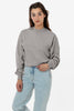 LONG SLEEVE GARMENT DYE MOCKNECK T-SHIRT