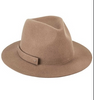 Packable Felt Hat Camel One Size